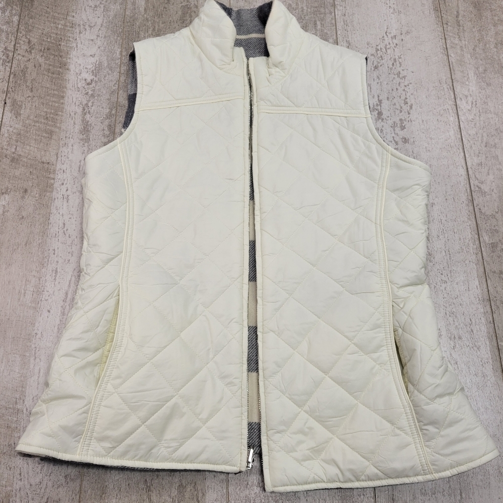 Pendleton Double Time Buffalo Check Vest Size Lar… - image 7